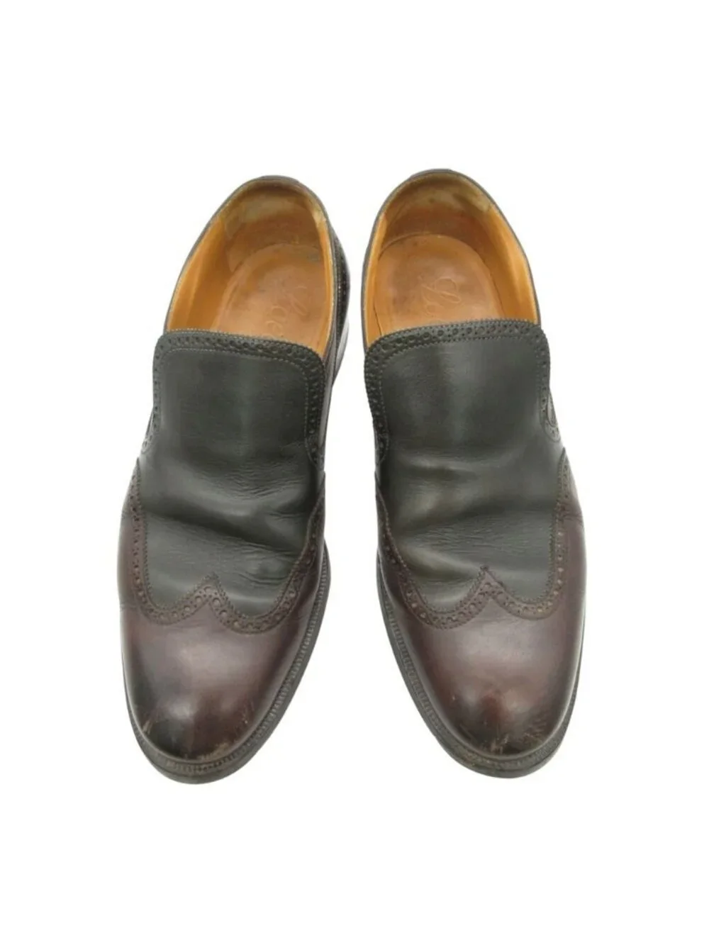 Loewe Dress Shoes Wingtip Leather Slip-on Brown